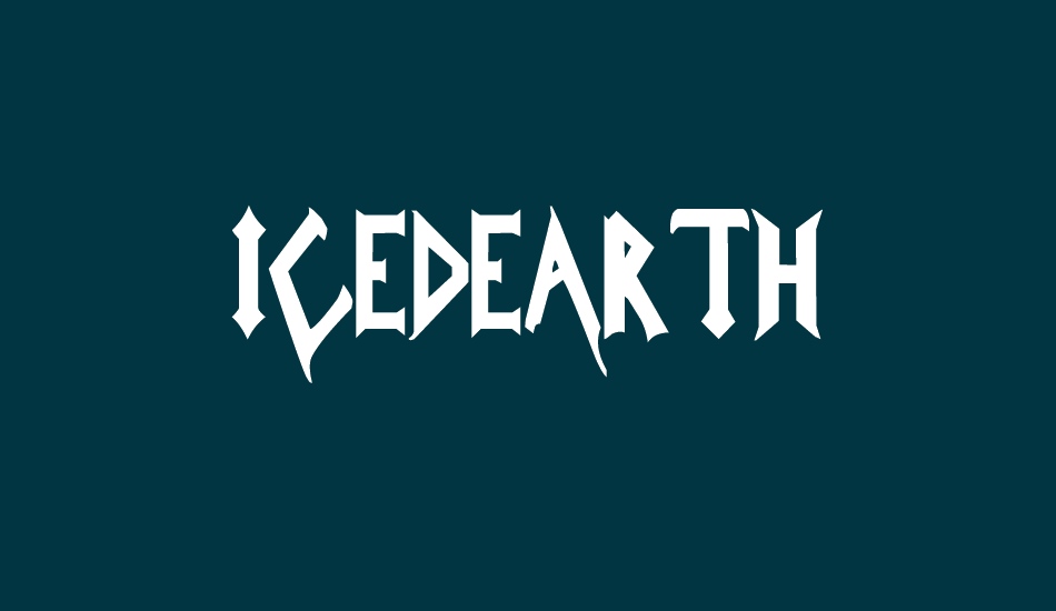 IcedEarth font big