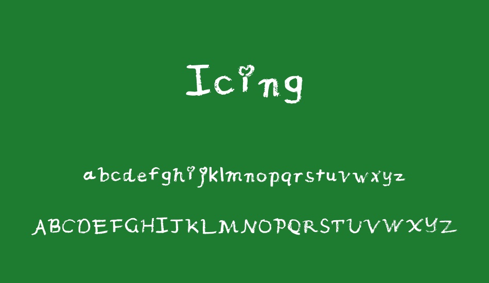 Icing font