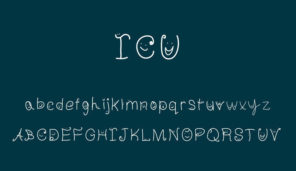 ICU font