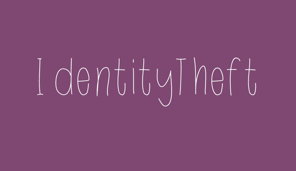 IdentityTheft font big