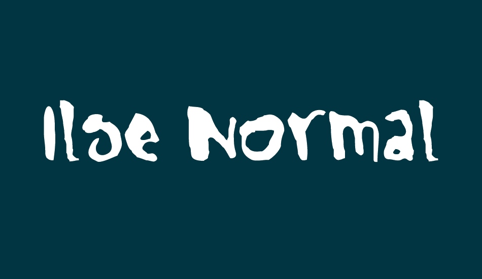 Ilse Normal font big