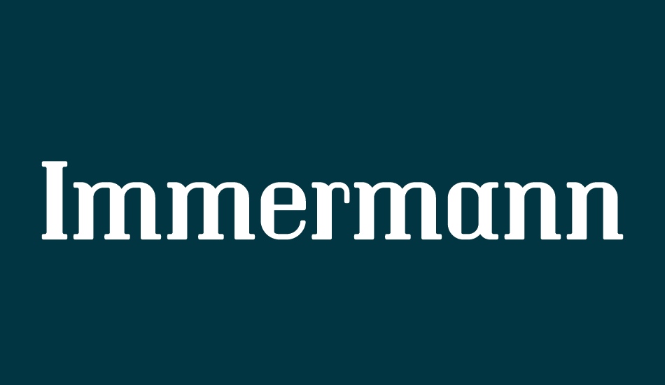 Immermann font big