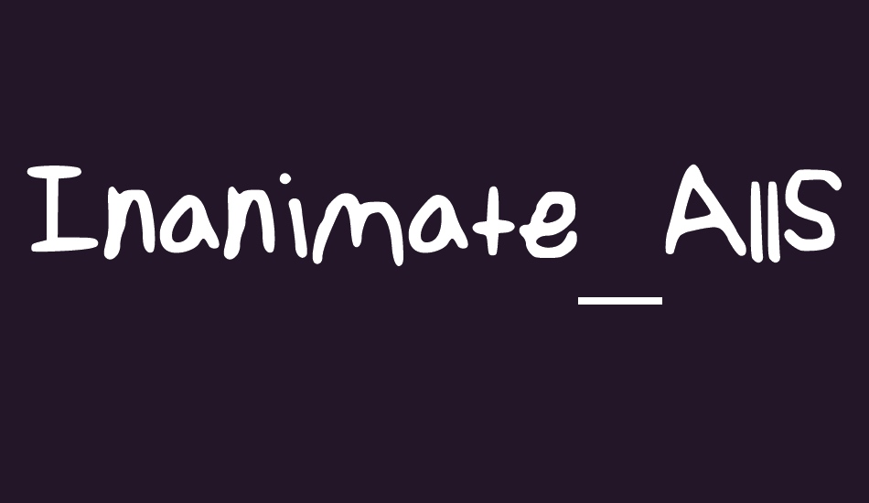 Inanimate_AllStars font big