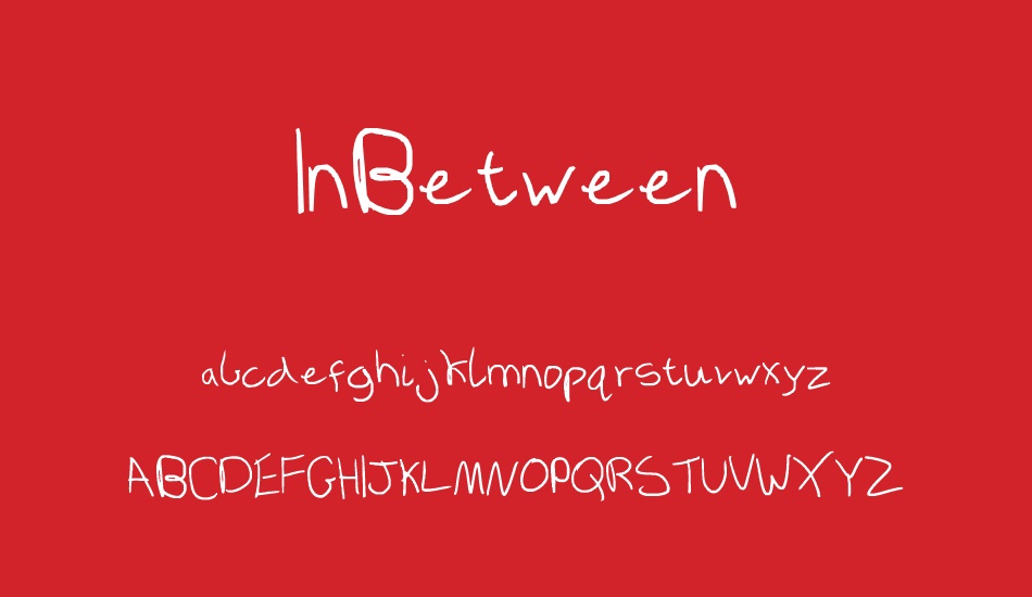 InBetween font