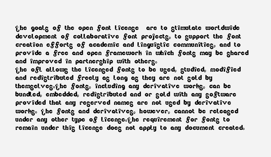 Independence font 1