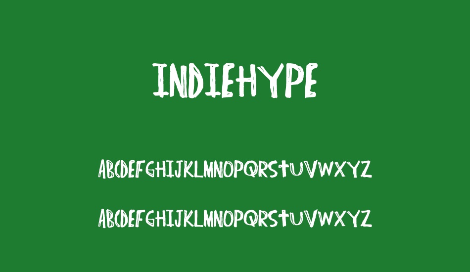 IndieHype font