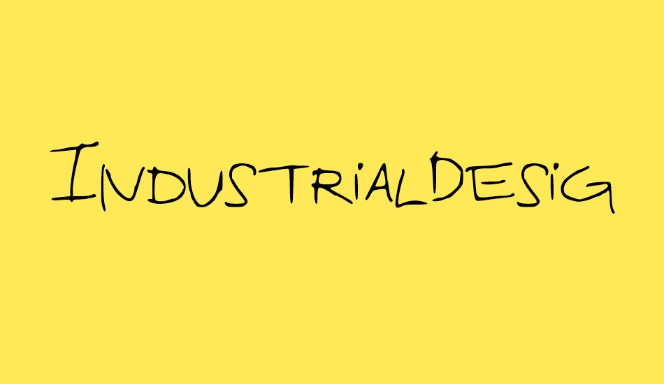 IndustrialDesign font big