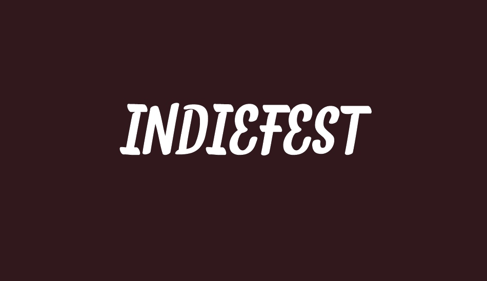 INDIEFEST Demo font big