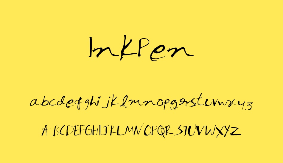 InkPen font