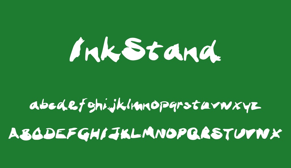 InkStand font