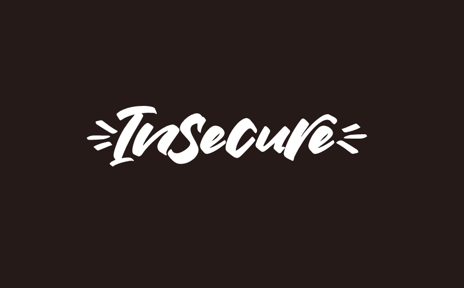 Insecure font big