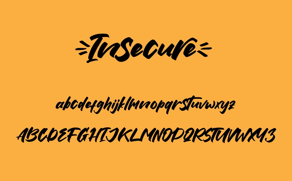 Insecure font