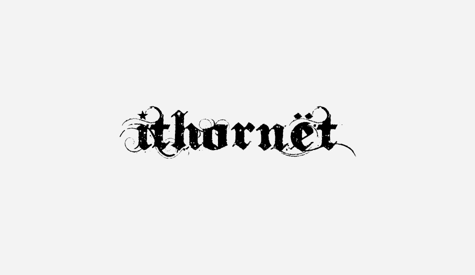 Ithornët font big