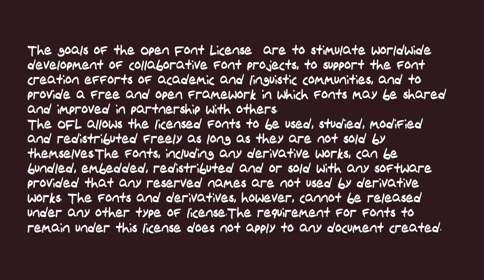 IvysPrinting font 1