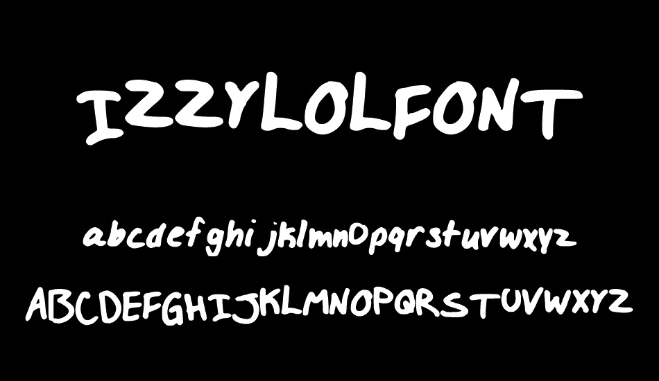 IZZYLOLFONT font