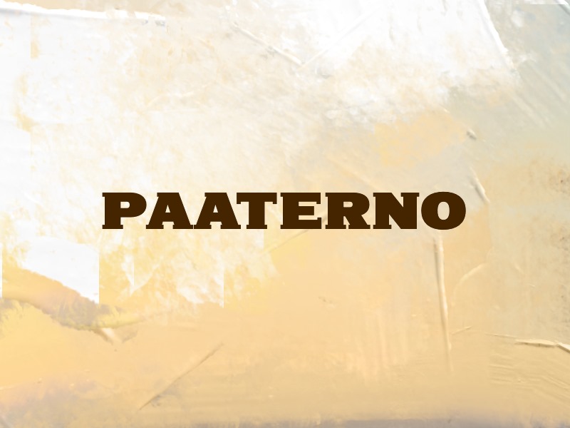 Paaterno