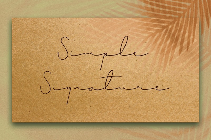 Simple Signature