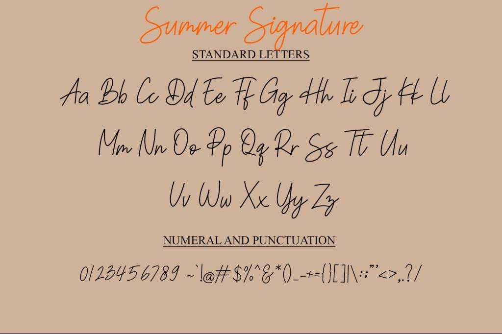 Summer Signature