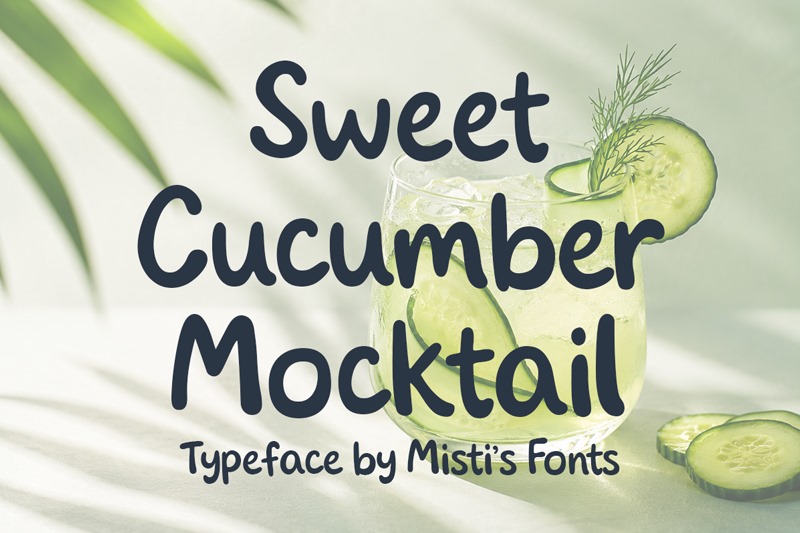 Sweet Cucumber Mocktail