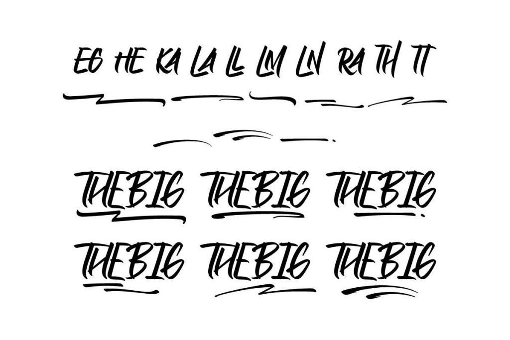 Thebig Demo Font